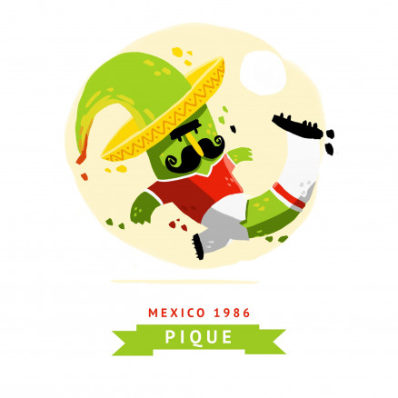 Mascotte Mondial 1986